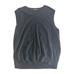 Kallspin Sweater Vest Men's Size XL Blue Casual V-Neck Sleeveless Pull Over